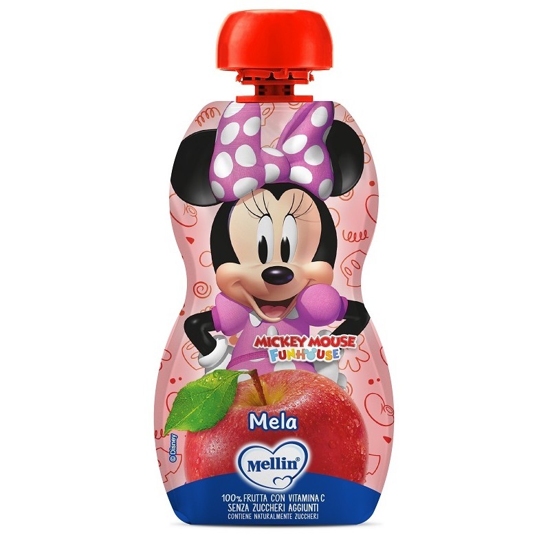 Nutricia Pouch Disney Mickey Mouse Mela 110 g | FarmaLùmina