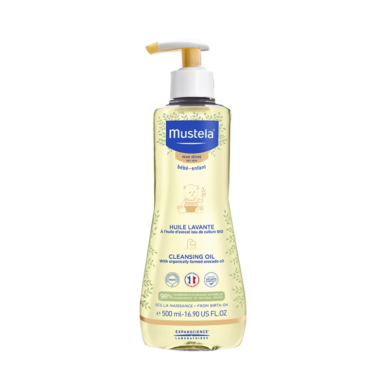 Mustela Olio Bagno Pelle Secca 500 ml | FarmaLùmina