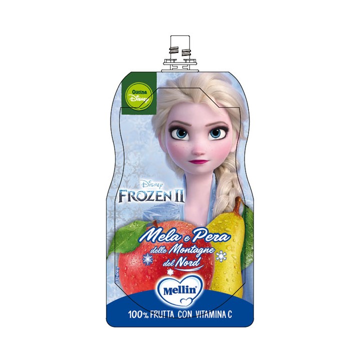 Mellin Pouch Disney Frozen Mela Pera 110 g