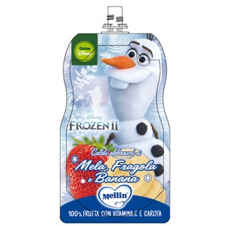 Mellin Pouch Disney Frozen Mela Fragola Banana 110 g | FarmaLùmina