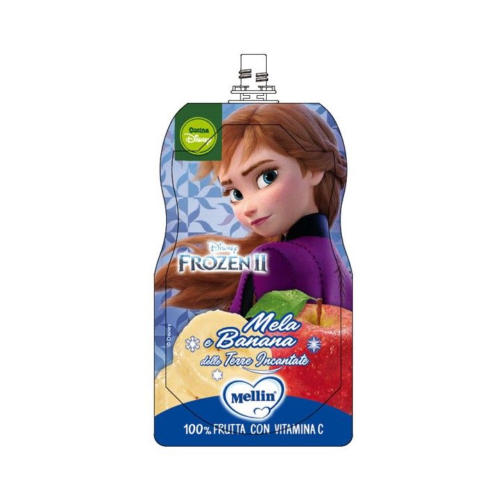 Mellin Pouch Disney Frozen Mela Banana 110 g