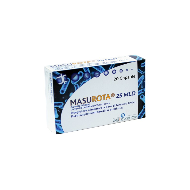 Deltha Pharma Masurota 25 mld 20 capsule | FarmaLùmina