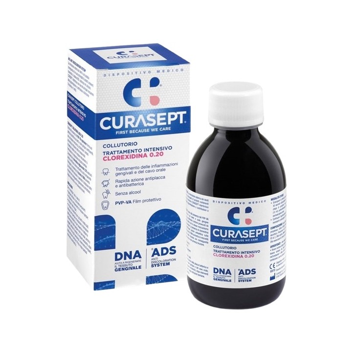 Curasept Collutorio 0,20 ADS + DNA 200 ml