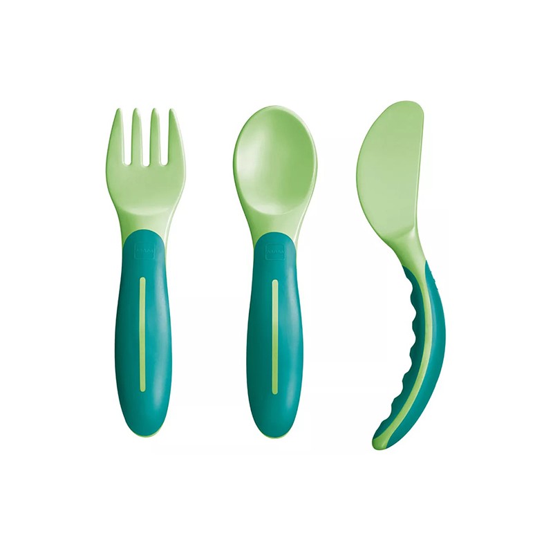 MAM Baby's Cutlery Neutro | FarmaLùmina