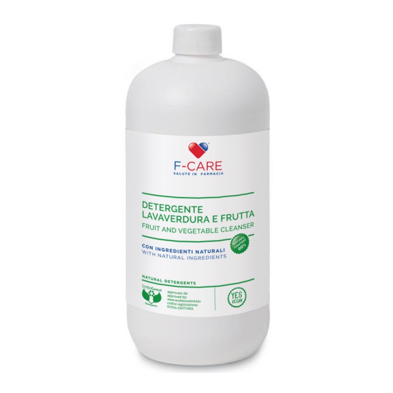 F-Care Detergente Verdura Frutta Bio 1000 ml | FarmaLùmina