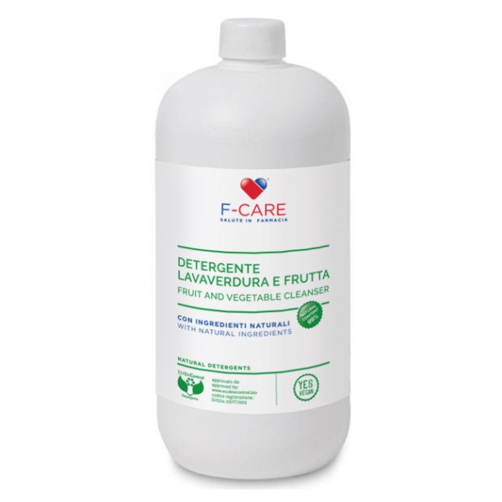 F-Care Detergente Verdura Frutta Bio 1000 ml