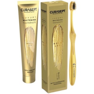 Curasept Gold Luxury Whitening Dentifricio 75 ml | FarmaLùmina