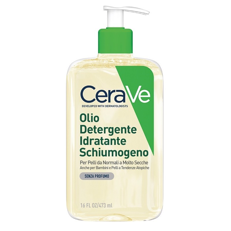CeraVe Olio Detergente Idratante Schiumogeno 473 ml | FarmaLùmina