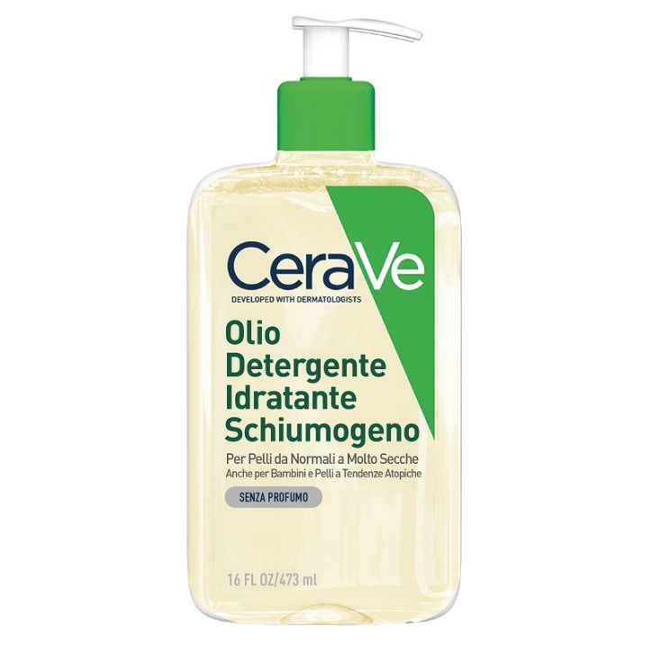 CeraVe Olio Detergente Idratante Schiumogeno 473 ml