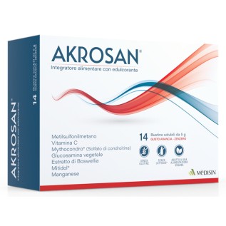 Medisin Akrosan 14 bustine | FarmaLùmina