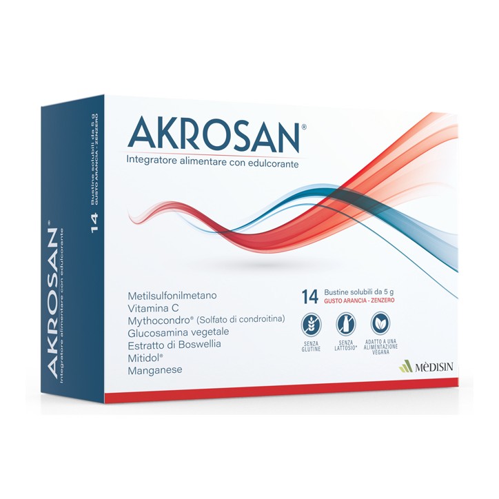 Medisin Akrosan 14 Bustine