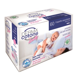 Dermacotone Coppetta Assorbilatte 60 pz | FarmaLùmina