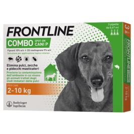 Frontline Combo 3 Pipette 2-10 kg | FarmaLùmina