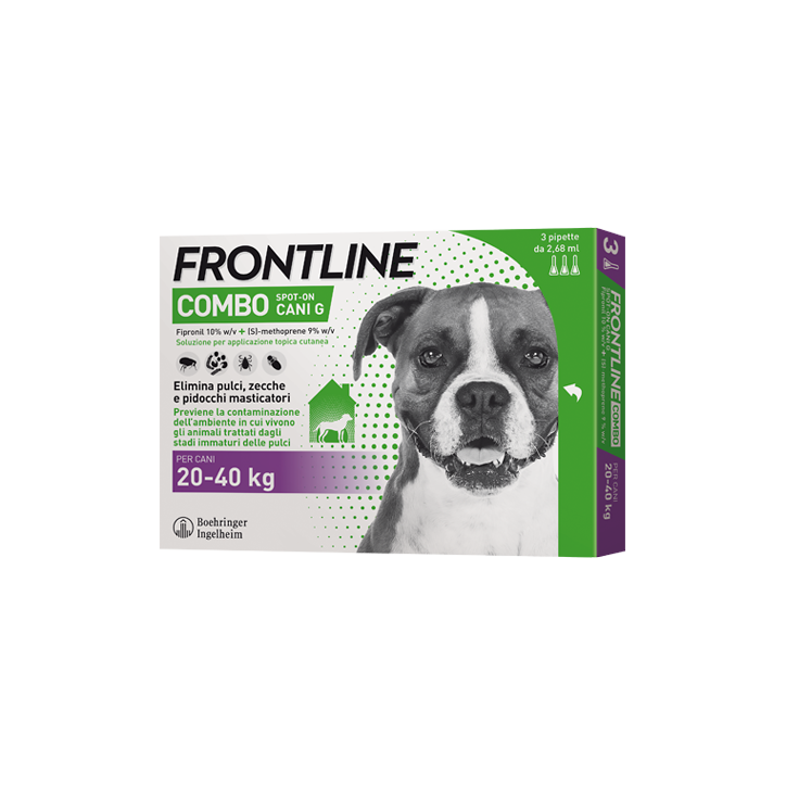 Frontline Combo 3 Pipette 20-40 kg