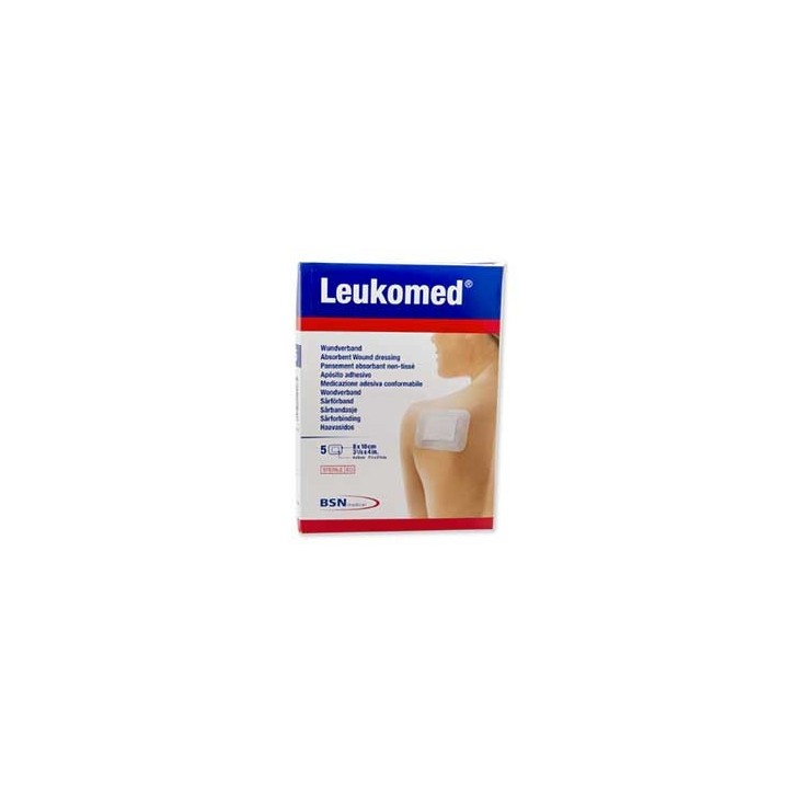 Leukomed Medicazione Post-Operatoria in Tessuto Non Tessuto 7,2 x 5 cm