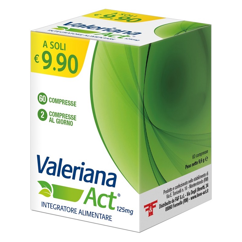 F&F Valeriana Act 60 compresse | FarmaLùmina