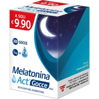 F&F Melatonina Act Gocce 15 ml | FarmaLùmina