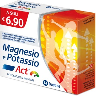 F&F Magnesio e Potassio Act 14 bustine | FarmaLùmina