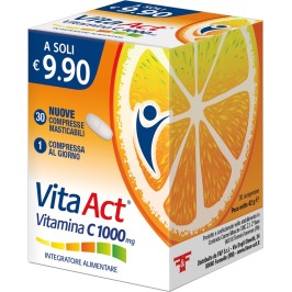 F&F Vita Act Vitamina C 1000 mg 30 pz | FarmaLùmina