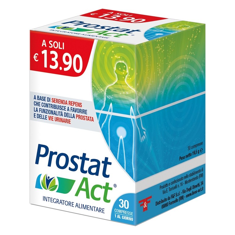 F&F Prostat Act 30 compresse | FarmaLùmina