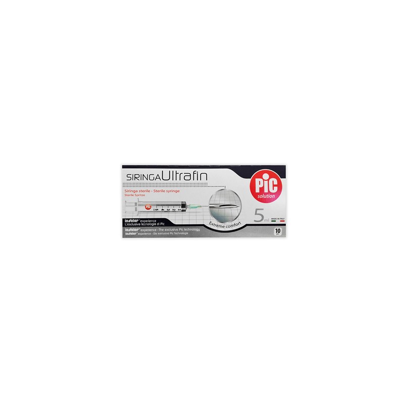 Pic Siringa Ultrafine 5 ml 10 pz | FarmaLùmina