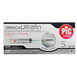 Pic Siringa Ultrafine 5 ml 10 pz | FarmaLùmina