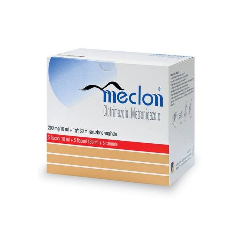 Meclon Soluzione Vaginale 200 mg/10 ml + 1 g/130 ml | FarmaLùmina