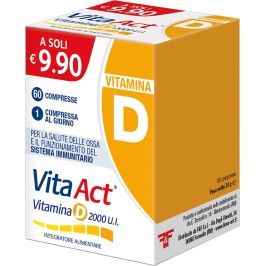 Vitamina D 2000 UI 60 cpr | FarmaLùmina