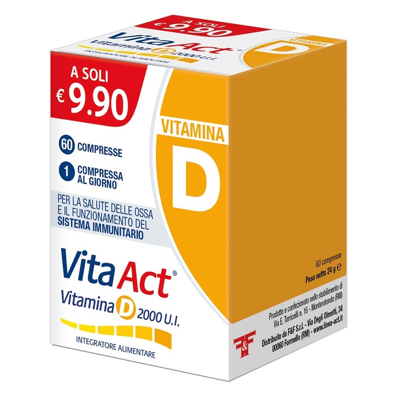 Vitamina D 2000 UI 60 cpr | FarmaLùmina