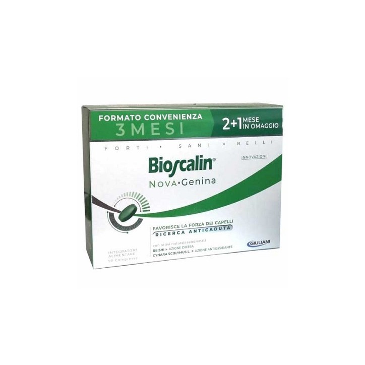 Bioscalin Nova Genina 90 Compresse 2+1 Omaggio