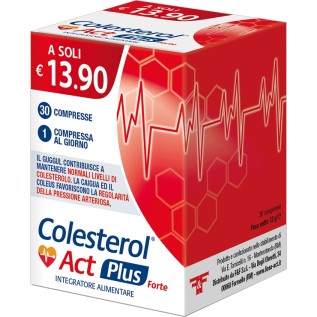 F&F Colesterolo Act Plus Forte 30 compresse | FarmaLùmina