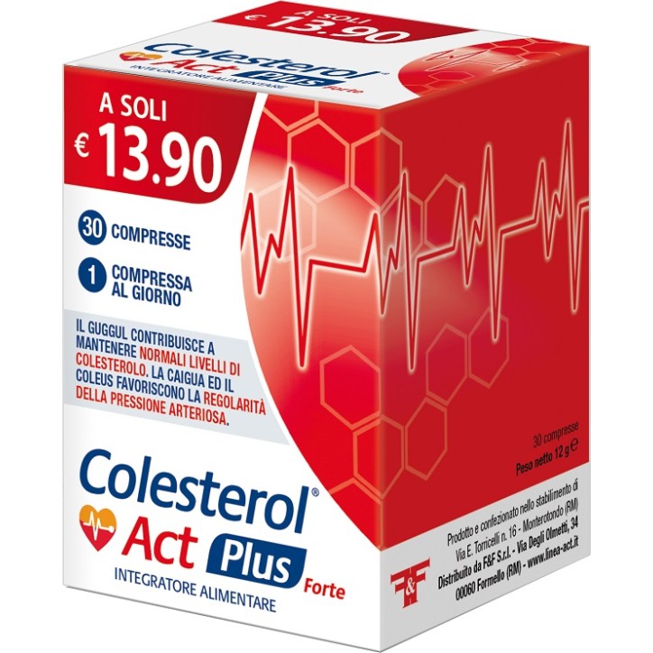 F&F Colesterolo Act Plus Forte 30 compresse