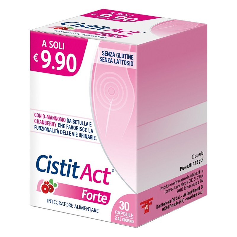 Cistit Act Forte 30 cps | FarmaLùmina