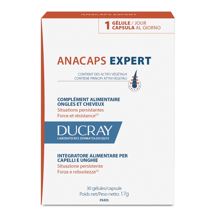 Ducray Anacaps Expert Capelli e Unghie 30 capsule