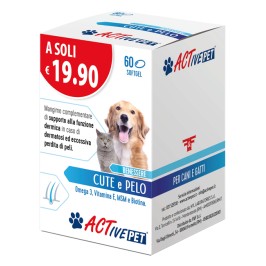 Active Pet Benessere Cute e Pelo 60 softgel | FarmaLùmina
