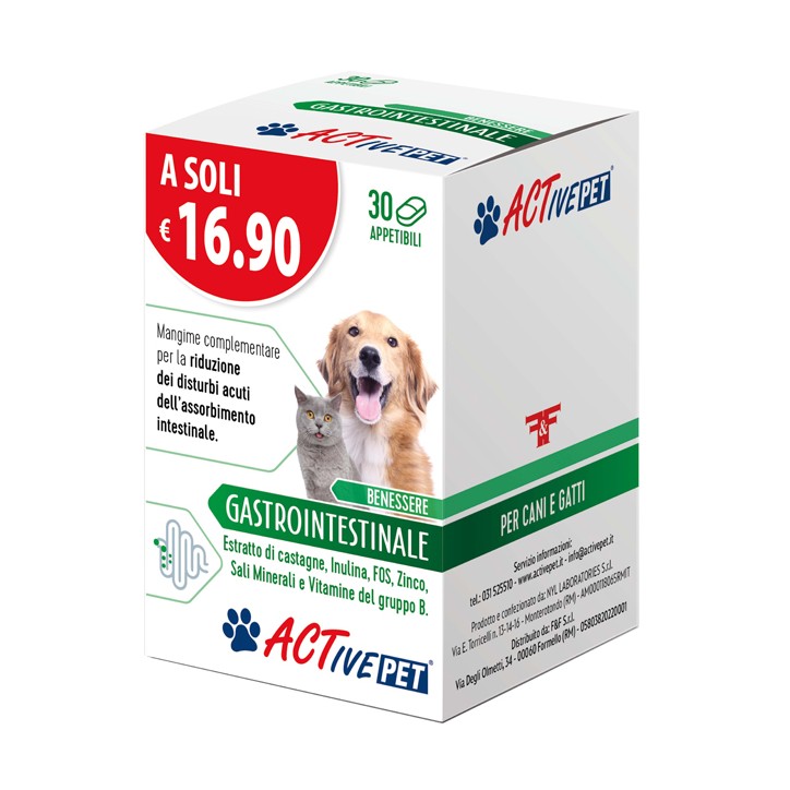 Active Pet Gastrointest 30 compresse