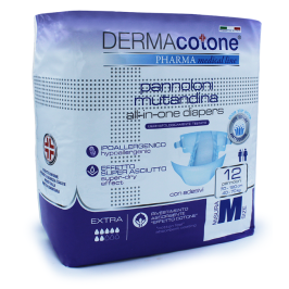 Dermacotone Pannolone Mutandina M 12 pz | FarmaLùmina