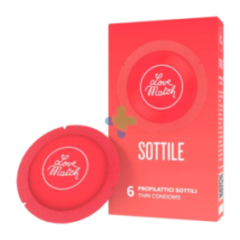 LOVE MATCH SOTTILE 6PZ - Profilattici Ultra Sottili