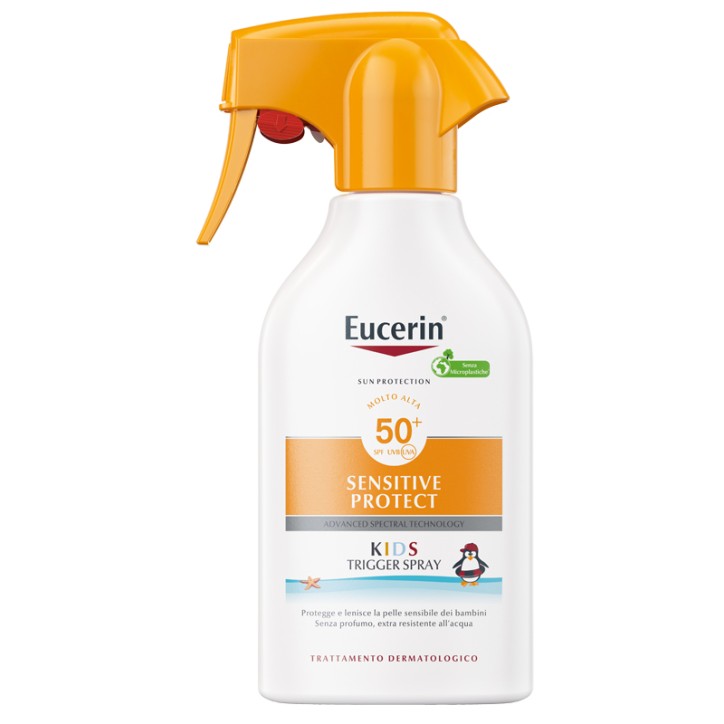 Eucerin Sun Kids Sensitive Protect SPF50 Trigger Spray 250 ml