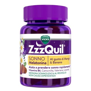 Vicks ZzzQuil Sonno Mango & Banana 30 pz | FarmaLùmina