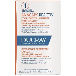 Ducray Anacaps Reactiv 30 capsule | FarmaLùmina