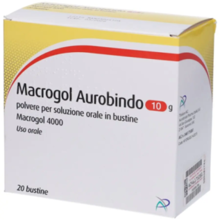 Macrogol Auro 20 Bustine - Lassativo Efficace