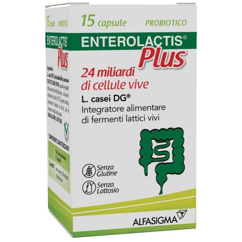 Enterolactis Plus 15 capsule | FarmaLùmina