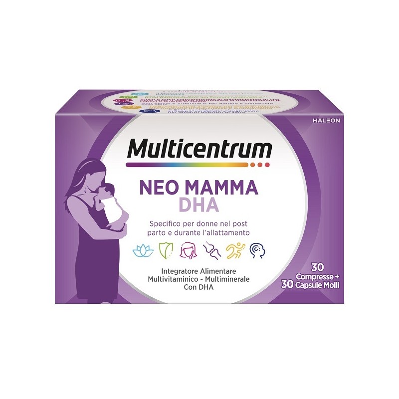 Multicentrum Neo Mamma DHA 30 compresse + 30 capsule | FarmaLùmina