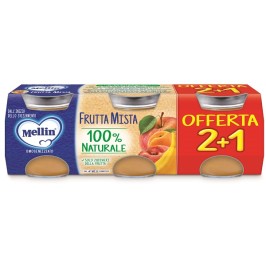 Mellin Omogeneizzato Frutta Mista 3 pz | FarmaLùmina