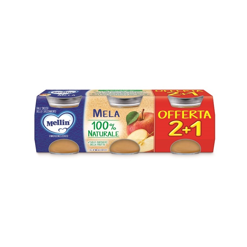 Mellin Omogeneizzato Mela 300 g | FarmaLùmina