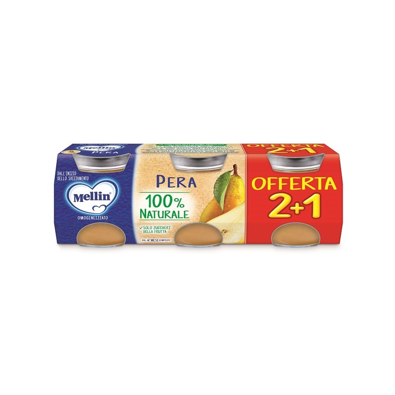 Mellin Omogeneizzato Pera 100 g | FarmaLùmina