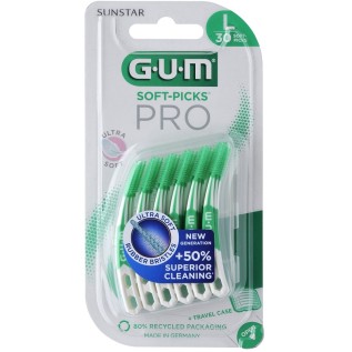 GUM Soft Pick Pro Large 30 pz | FarmaLùmina