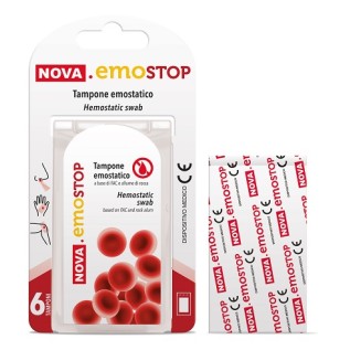 Nova Argentia Nova Emostop Tampone Emostatico 6 pz | FarmaLùmina