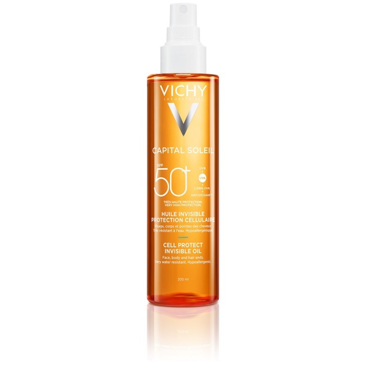 Vichy Capital Soleil Olio Invisibile 200 ml